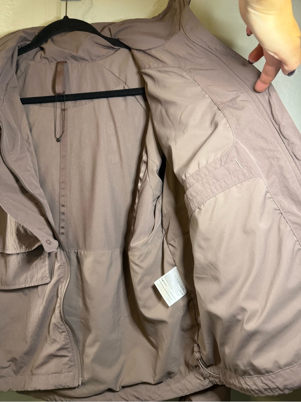 Lululemon Always Effortless Jacket Zip Hooded Mauve - Picture 8 of 11